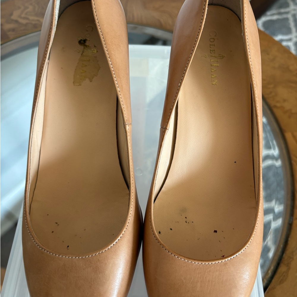 Cole Haan Women's Brown Leather Heels